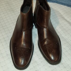 Milano Dark Brown Leather Boots